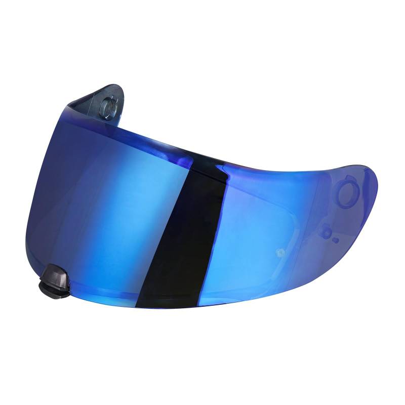 Helmvsier für C70 FG-17 IS-17,Motorradhelm Visier,Motorrad Windschutz Helm Objektiv Visier Vollgesichts,Motorradhelm Zubehör Ersatz (Chrom Blau) von VCOROS