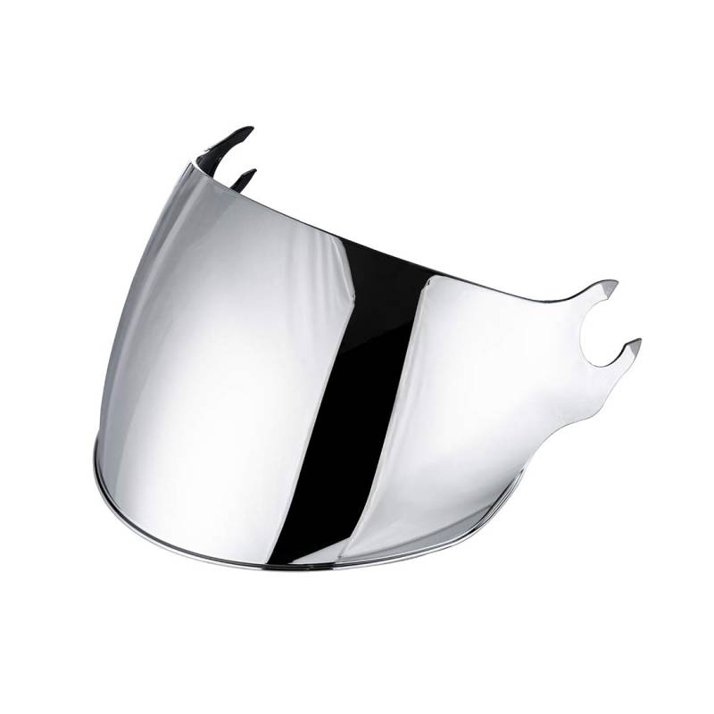 Helm Visier für OF562/AIRFLOW,Motorrad Wind Schild Helm Objektiv Visier,Motorradhelm Visier,Integralhelm Motorradhelm Zubehör (Chrom Silber) von VCOROS
