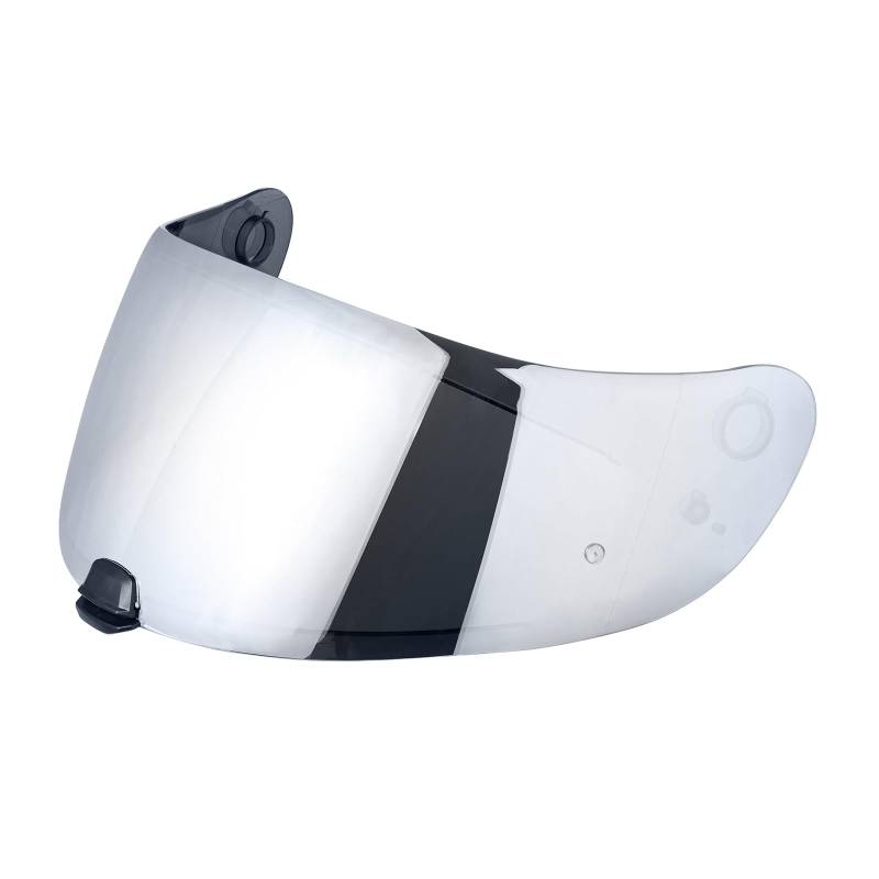 Helmvsier für C70 FG-17 IS-17,Motorradhelm Visier,Motorrad Windschutz Helm Objektiv Visier Vollgesichts,Motorradhelm Zubehör Ersatz (Chromsilber) von VCOROS
