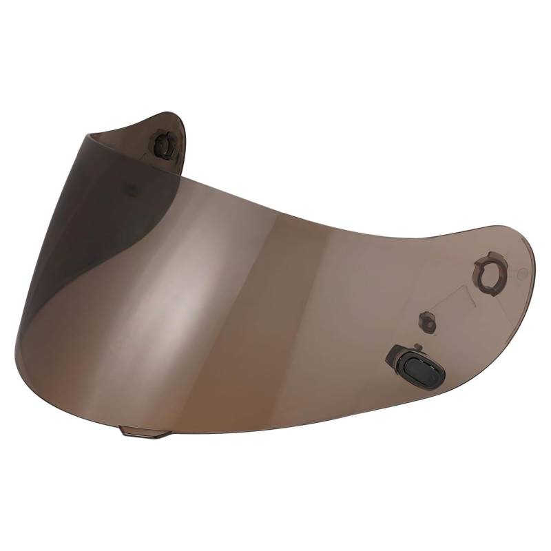 Motorradhelm Visier für HJ-09 CL-15 CL-17 CL-16 CL-SP AC-12 FS-10 CS-R1 IS-16 CS-R2 Integralhelm,Motorrad Windschutz Helm Objektiv,Helm Visier mit Anti-Beschlag-Nagelbefestigung (Schwarz) von VCOROS