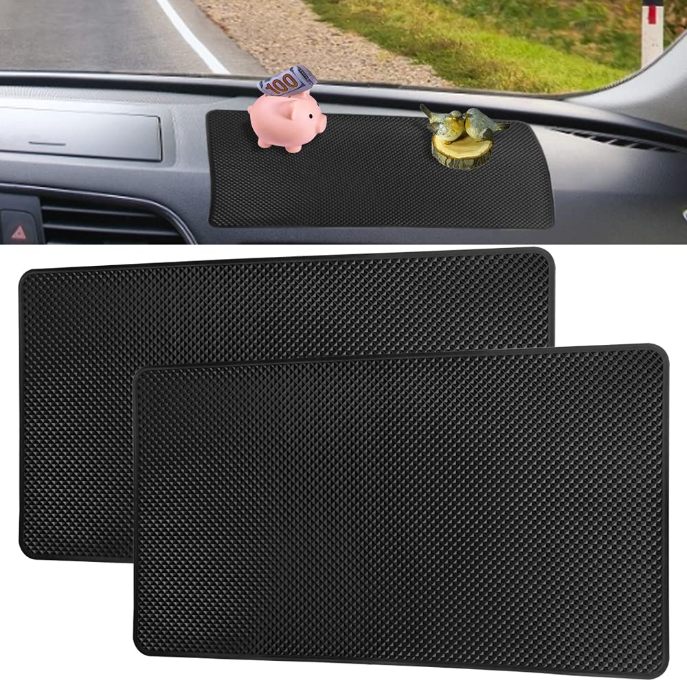 VCRANONR 2 Stücke Antirutschmatte Auto Armaturenbrett Klebematte Anti Rutsch Pad Auto Klein Cockpit Antirutschmatte Schwarz rutschfeste Autoablage mit Gut Adsorption für KFZ Handy Schlüssel PKW VCRANONR 2 Stücke Antirutschmatte Auto Armaturenbrett Klebematte Anti Rutsch Pad Auto Klein Cockpit Antirutschmatte Schwarz rutschfeste Autoablage mit Gut Adsorption für KFZ Handy Schlüssel PKW von VCRANONR