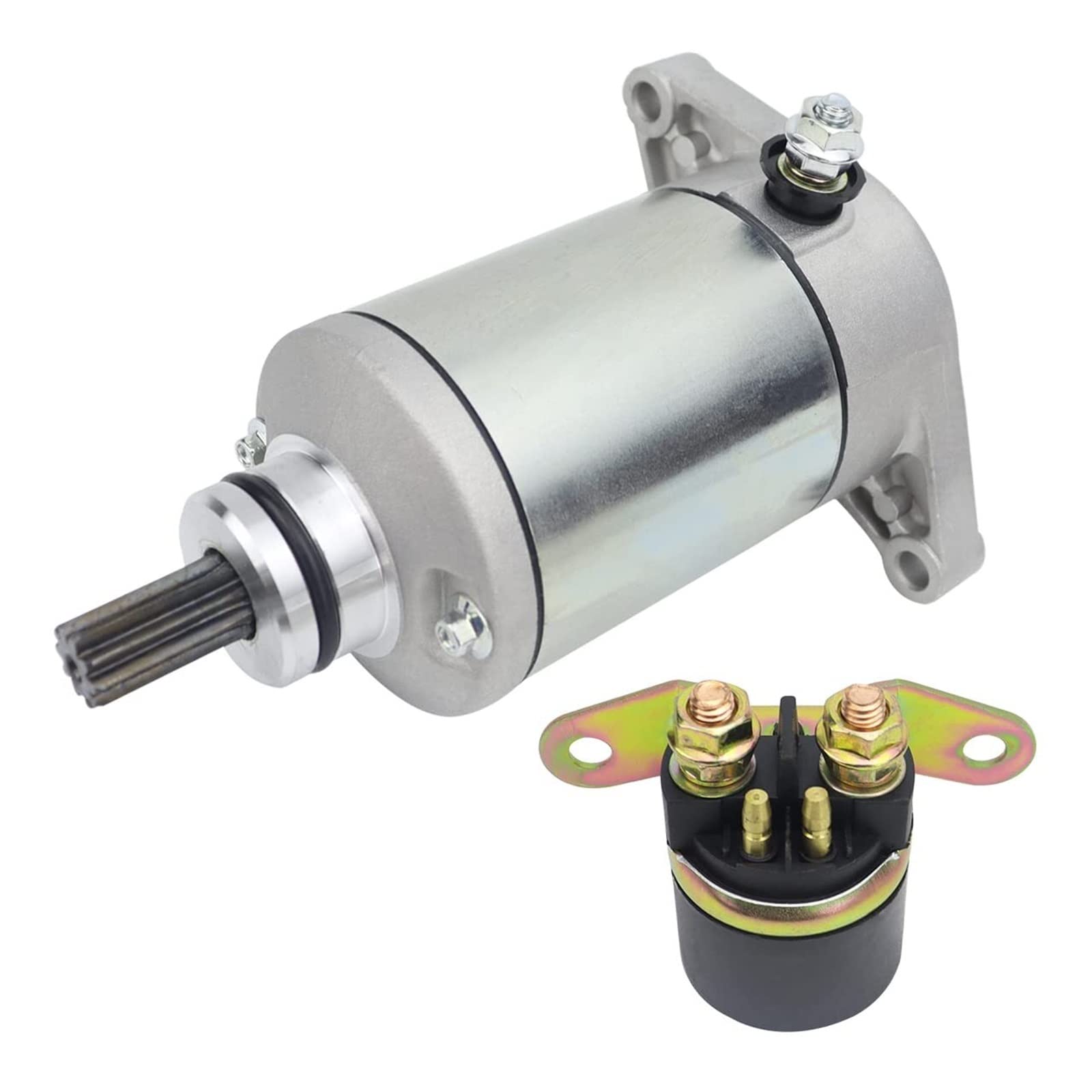 Anlasser- und Magnetrelais, kompatibel mit Suzuki LT-V700F 04–05, kompatibel mit Kawasaki KVF 650 750 KSV700, ersetzt 21163–0037, 21163–1320, 211 Anlasser- und Magnetrelais, kompatibel mit Suzuki LT-V700F 04–05, kompatibel mit Kawasaki KVF 650 750 KSV700, ersetzt 21163–0037, 21163–1320, 211 von VCYESMUEA