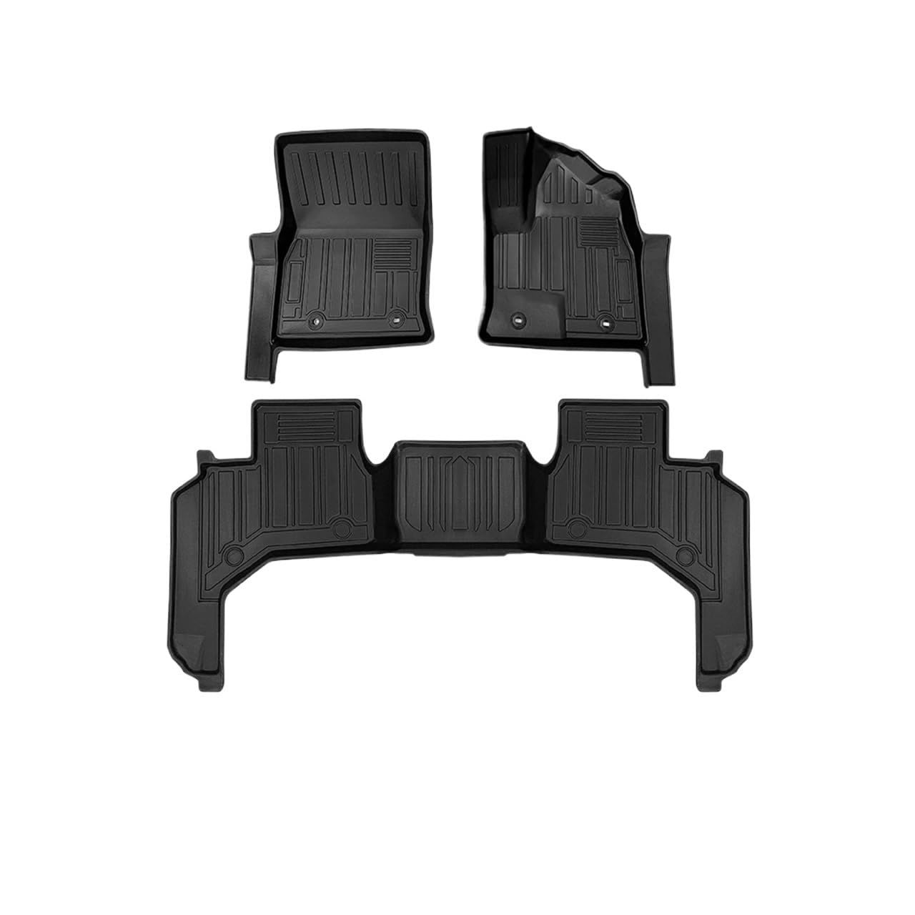 Auto-Fußmatten, Fußmatten-Pad, Ablage, Innenausstattung, kompatibel mit Toyota Land Cruiser J300 J200 5-Sitzer 2012–2023, LHD, RHD(12-21 RHD) von VCYESMUEA