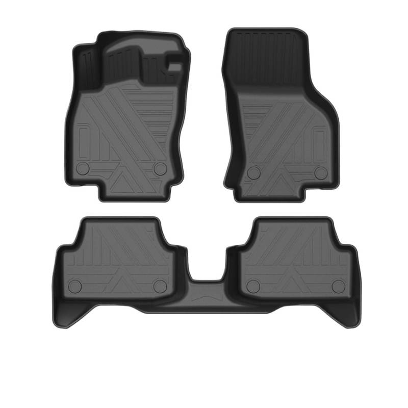 Auto-Fußmatten, TPE-Fußmatten, Innenausstattung, kompatibel mit A3 8V 2013–2019, Schrägheck-Limousine(Compatible with A3 8V Sedan) von VCYESMUEA
