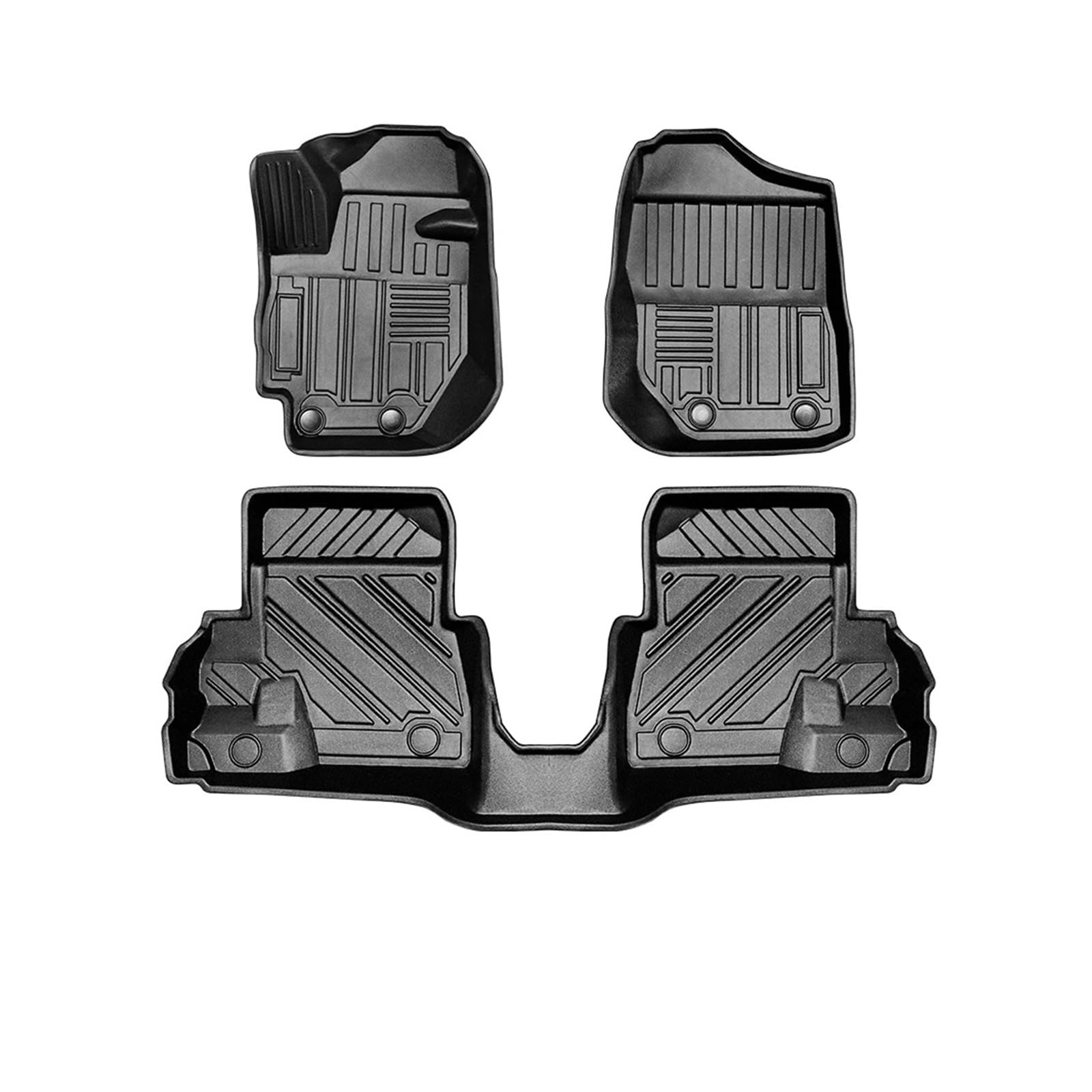Auto Fußmatten TPE Fuß Innen Zubehör Kompatibel Mit Suzuki Jimny MK3 MK4 2008-2019 Auto(for at 19-23 LHD) von VCYESMUEA