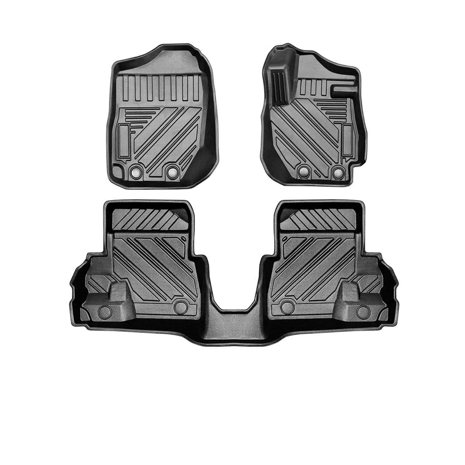 Auto Fußmatten TPE Fuß Innen Zubehör Kompatibel Mit Suzuki Jimny MK3 MK4 2008-2019 Auto(for at 19-23 RHD) von VCYESMUEA