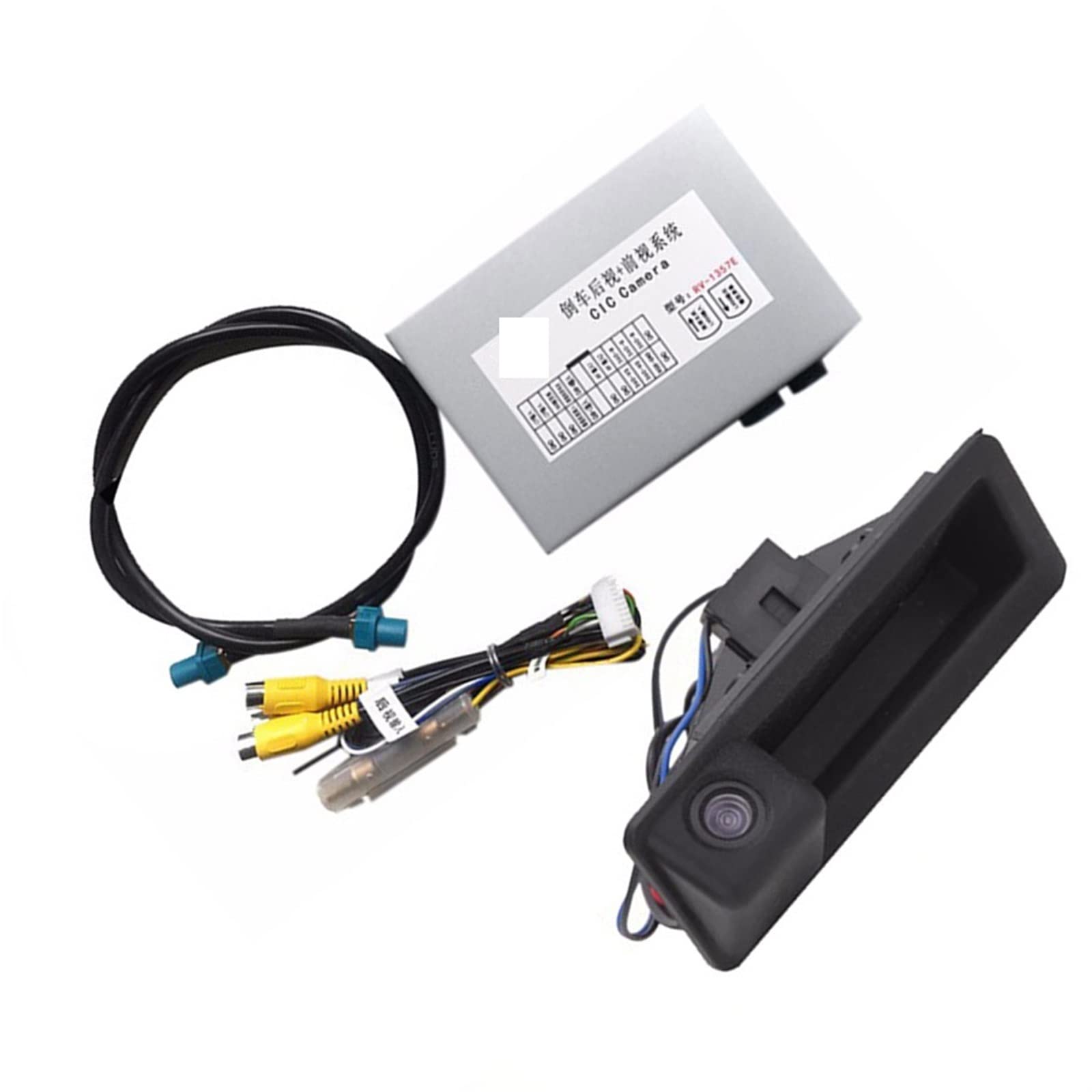 Kompatibel mit BMW X1 X3 X5 X6 2008–2015 CIC-System-Bildschirm-Decoder-Schnittstellenmodul, Backup-Rückfahrkamera-Kits Kompatibel mit BMW X1 X3 X5 X6 2008–2015 CIC-System-Bildschirm-Decoder-Schnittstellenmodul, Backup-Rückfahrkamera-Kits von VCYESMUEA