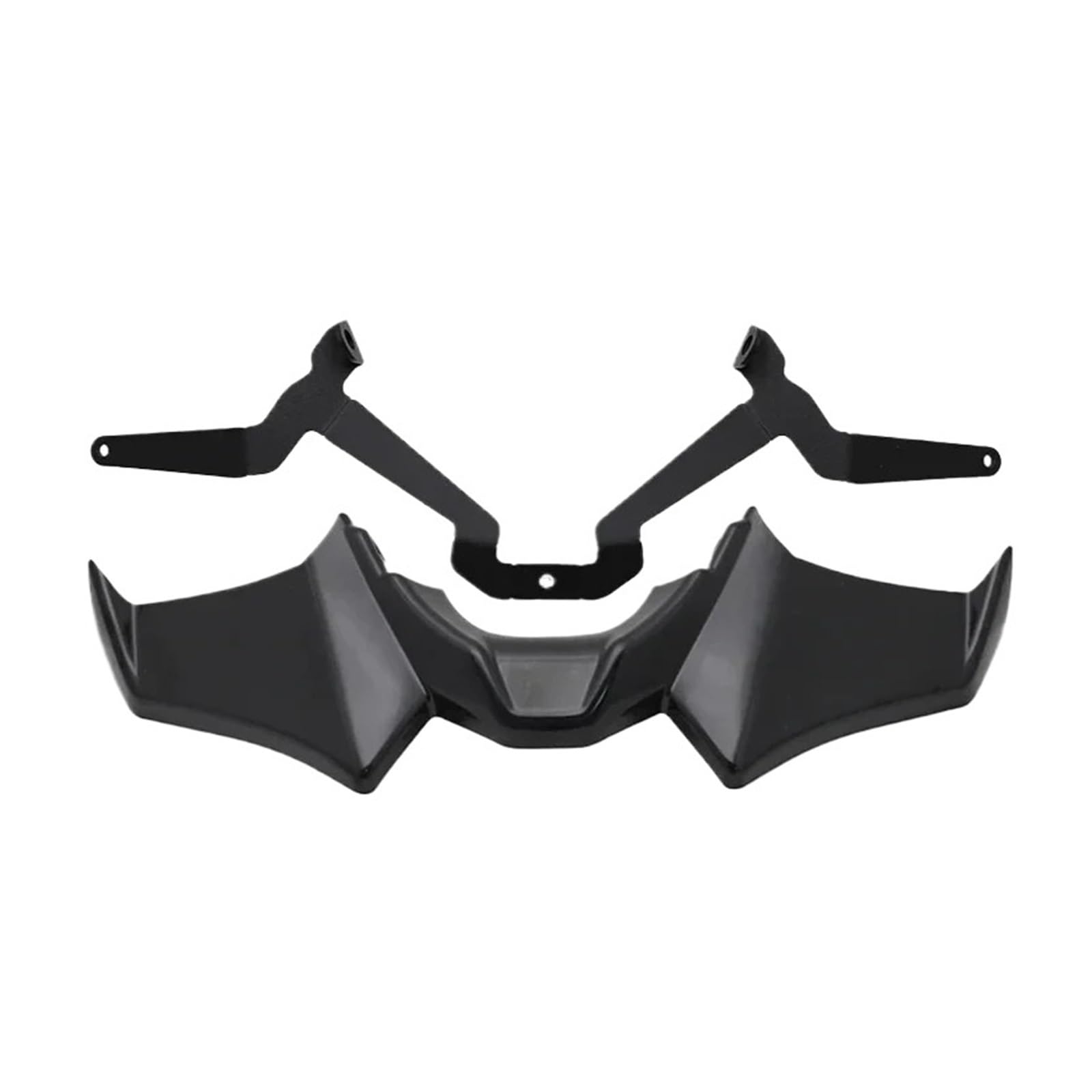 VDFNGFD Kompatibel mit 2024 MT07 Motorrad Sport Downforce Naked Front Spoiler Aerodynamische Flügelabwehrer Kompatibel mit YAMAHA MT-07 SP MT 07 2021 2022 2023(Black) von VDFNGFD