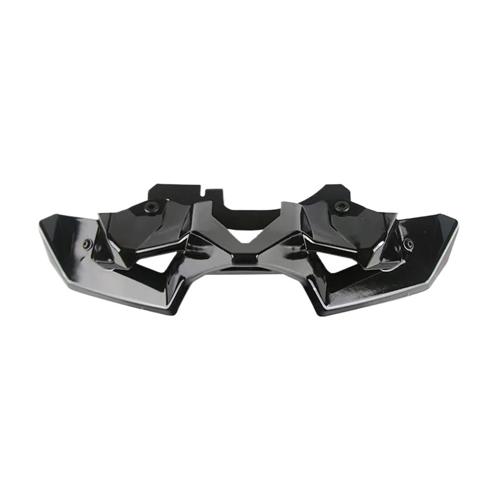 VDFNGFD Kompatibel mit Kawasaki Z-900 2020 2021-2023 2024 Nackte Frontspoilerlippe Winglet Aerodynamisches Spoiler-Set, Motorradzubehör (Glossy Black) von VDFNGFD