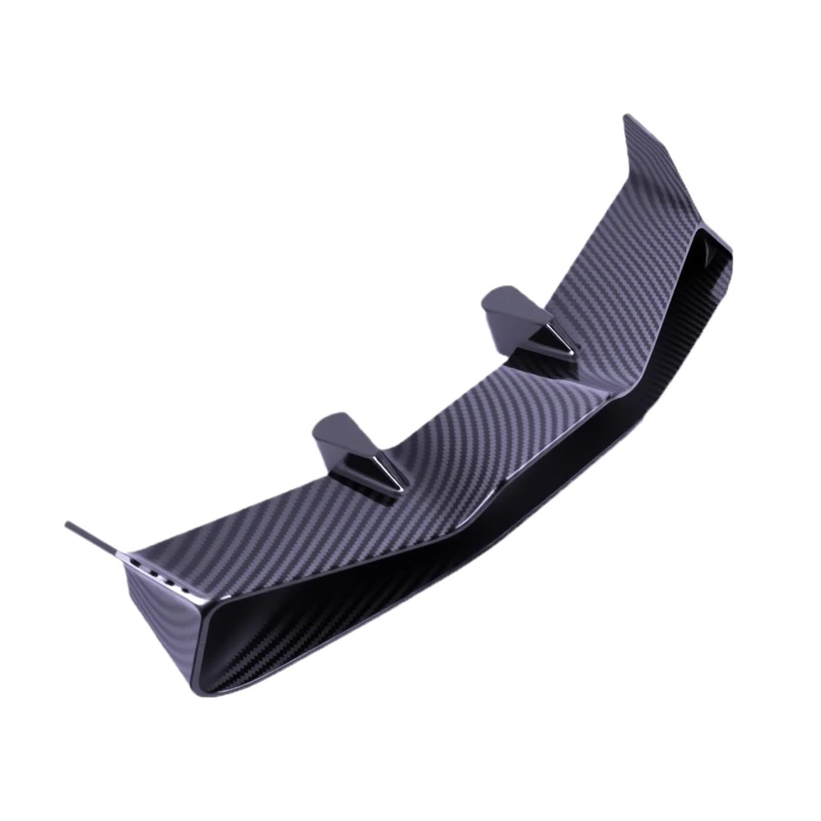 VDFNGFD Kompatibel mit Street Triple 765 RS 2024 2023 Street Triple 765 S RS 2017-2024 Motorrad Frontlippe Fester Flügel Verkleidung Frontal Spoiler Kit(Carbon Fiber-black) von VDFNGFD