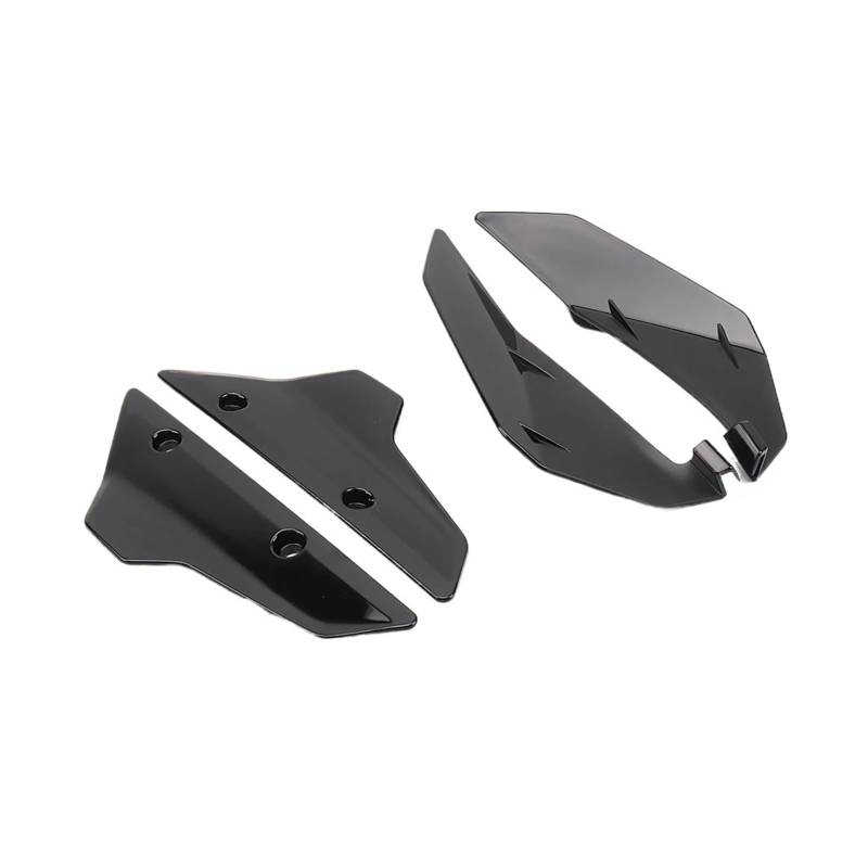 VDFNGFD Seitenspoiler-Set für Frontscheibe, kompatibel mit XL 750 Transalp XL750 Transalp 2023 2024 (Set - Schwarz) von VDFNGFD
