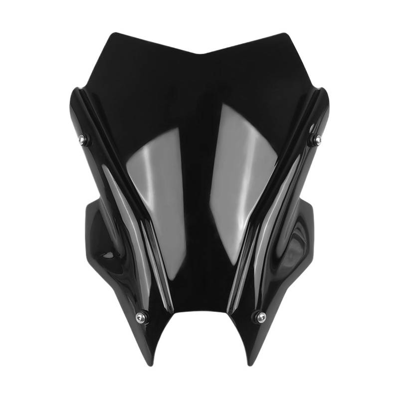 VDFNGFD Sport-Windschutzscheibe, kompatibel mit Yamaha MT-09 FZ-09 MT 09 FZ 09 MT09 FZ09, Windabweiser (2021, 2022 und 2023) (schwarz) von VDFNGFD