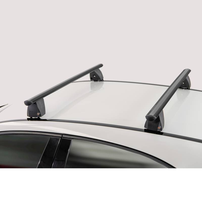 Dachträger VDP Delta schwarz kompatibel mit Ford C-Max (5 Türer) 2003-2010 von VDP