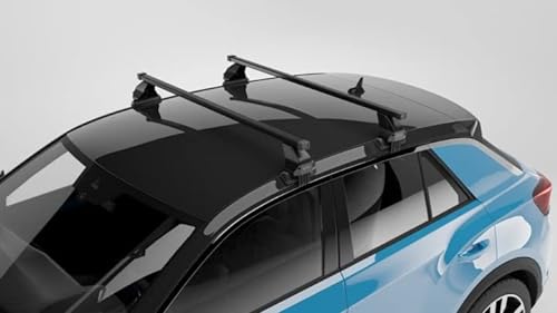 Dachträger VDP Omega schwarz kompatibel mit Peugeot ION 5 Türer ab 11 von VDP