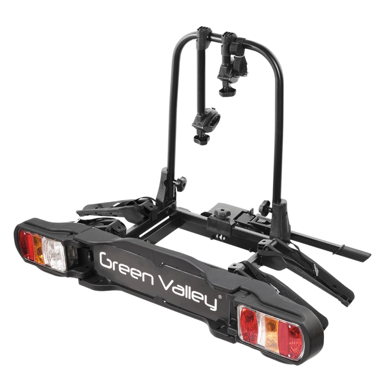 VDP eBike Fahrradträger für Anhängerkupplung Fahrrad Heckträger Radträger - Discovery 2 - für 2 Fahrräder - 60kg Zuladung - am Fahrzeug klappbar - kompaktes Faltmaß - TÜV VDP eBike Fahrradträger für Anhängerkupplung Fahrrad Heckträger Radträger - Discovery 2 - für 2 Fahrräder - 60kg Zuladung - am Fahrzeug klappbar - kompaktes Faltmaß - TÜV von VDP
