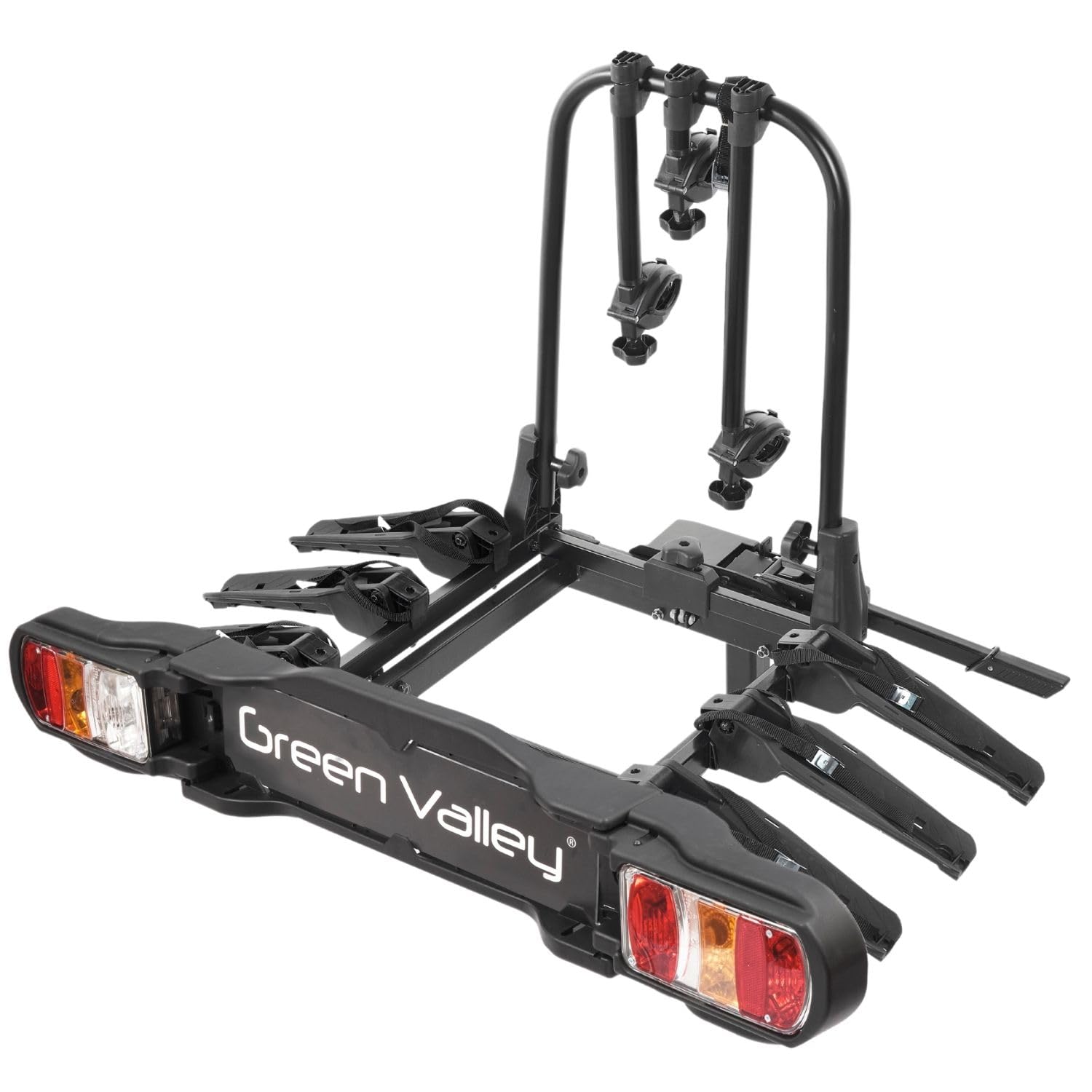 VDP eBike Fahrradträger für Anhängerkupplung Fahrrad Heckträger Radträger - Discovery 3 - für 3 Fahrräder - 60kg Zuladung - am Fahrzeug klappbar - kompaktes Faltmaß - TÜV VDP eBike Fahrradträger für Anhängerkupplung Fahrrad Heckträger Radträger - Discovery 3 - für 3 Fahrräder - 60kg Zuladung - am Fahrzeug klappbar - kompaktes Faltmaß - TÜV von VDP