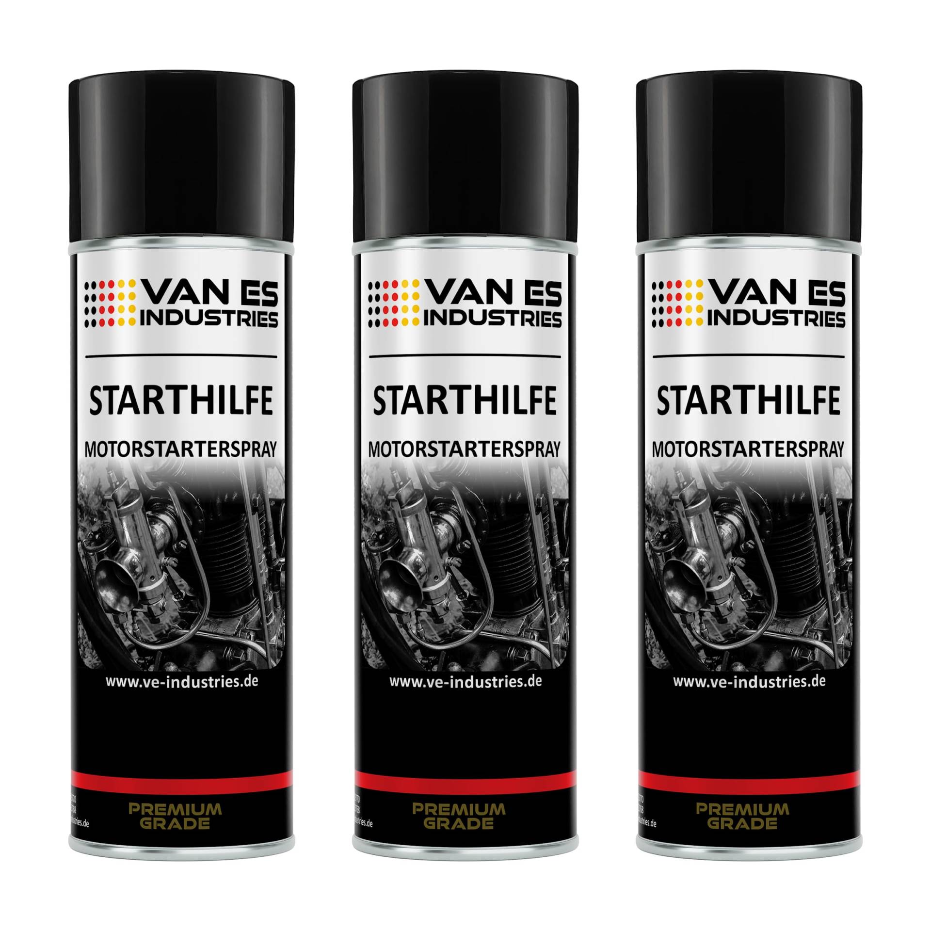 3X Starthilfe Spray 400ml Motorstarter Start Pilot Starterspray Kaltstarthilfe 3X Starthilfe Spray 400ml Motorstarter Start Pilot Starterspray Kaltstarthilfe von VE-INDUSTRIES