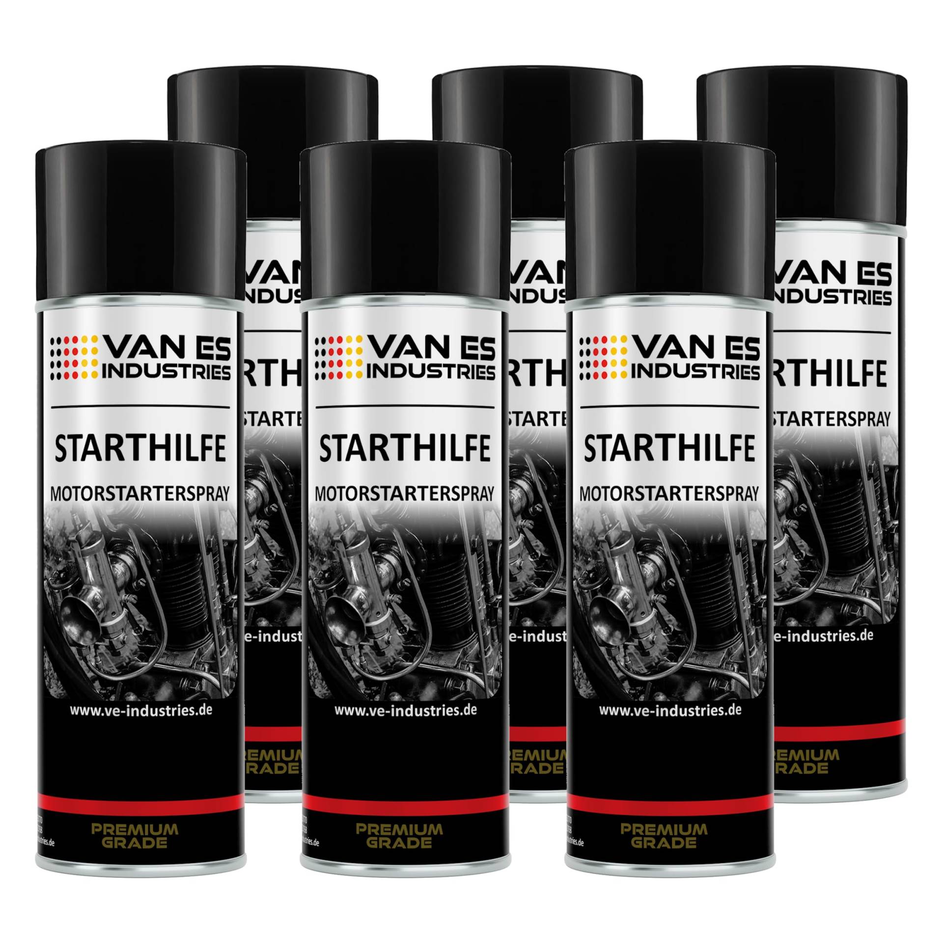6X Starthilfe Spray 400ml Motorstarter Start Pilot Starterspray Kaltstarthilfe 6X Starthilfe Spray 400ml Motorstarter Start Pilot Starterspray Kaltstarthilfe von VE-INDUSTRIES