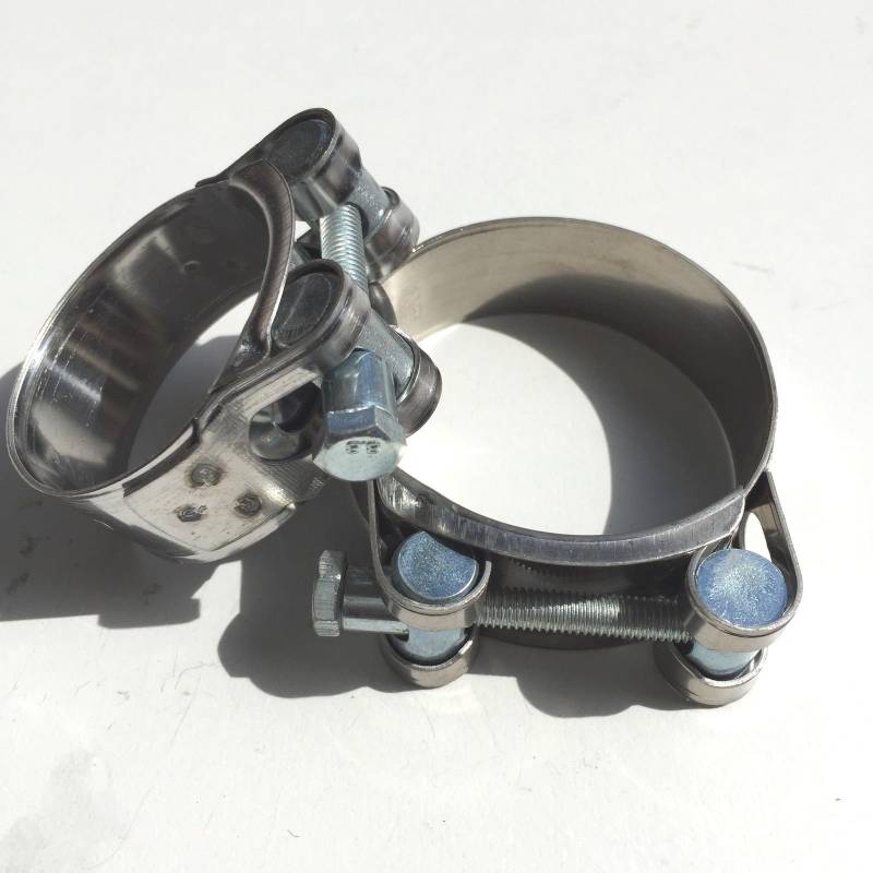 VE-Professional Auspuffschelle Gelenkbolzenschelle GBS Edelstahl W2 Turbolader HD Bandschelle (40-43mm) von VE-INDUSTRIES