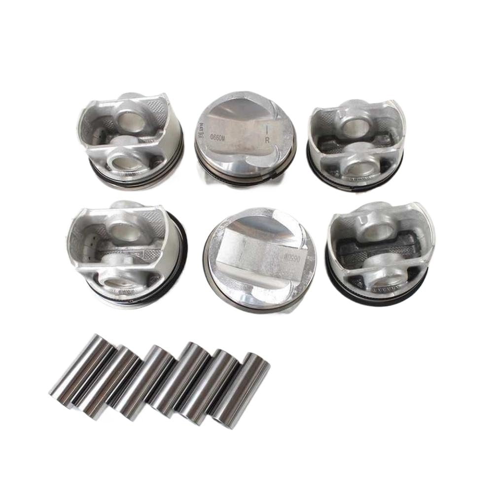 3.0T -Kolben und Ring -Set kompatibel mit A4 A5 A6 A7 92A 06E107066DM 06E107065DM 06E107066D 95810303221 von VEARZRQI