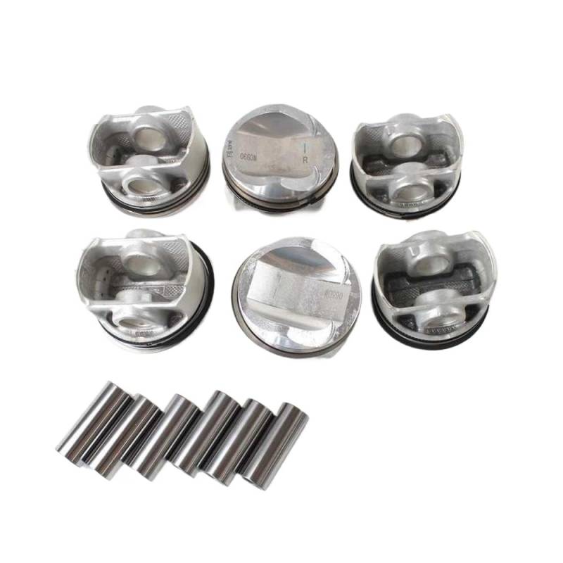 3.0T -Kolben und Ring -Set kompatibel mit A4 A5 A6 A7 92A 06E107066DM 06E107065DM 06E107066D 95810303221 von VEARZRQI