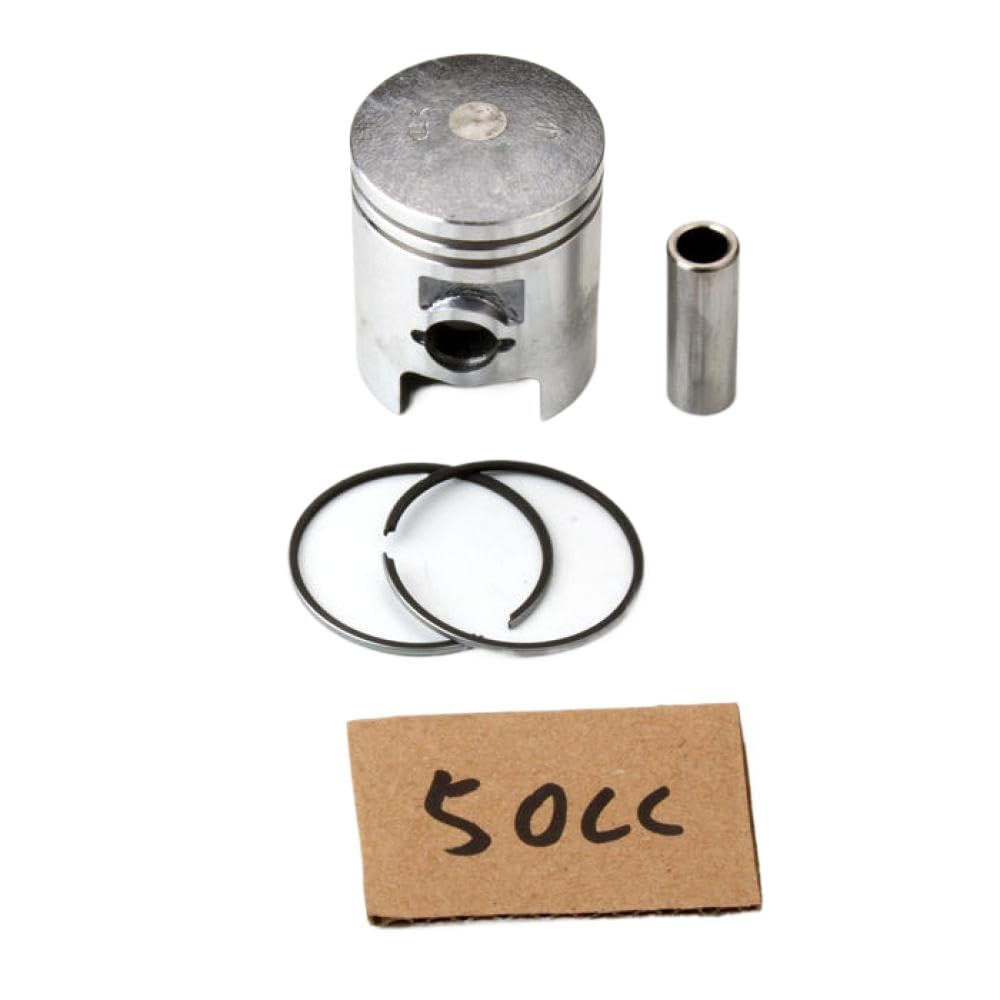 50cc 70cc 41 mm 47 mm Kolbenkit kompatibel mit verschiedenen 2-Takt-Rollermodellen(50cc 41mm) von VEARZRQI