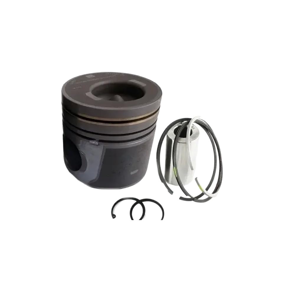 6 Set STD -Kolben -Kit mit Ringen 5305838 kompatibel mit L9.5 6LT9.5 Motor 116,5 mm von VEARZRQI