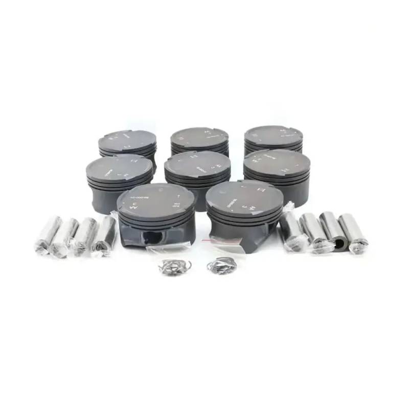 8 Stück Kolben kompatibel mit Sport L320 LM 4x4 Discovery LR3 L319 4.4L V8 448PN STD Teile 4743587 LR008221 4536838 4743588 von VEARZRQI
