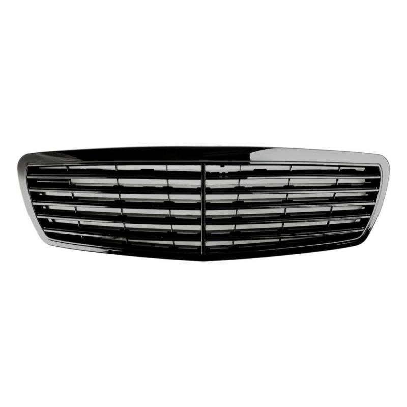 Frontgrill kompatibel mit E-Klasse W211 E320 E350 E55 AMG-Modelle 2002-2006 von VEARZRQI