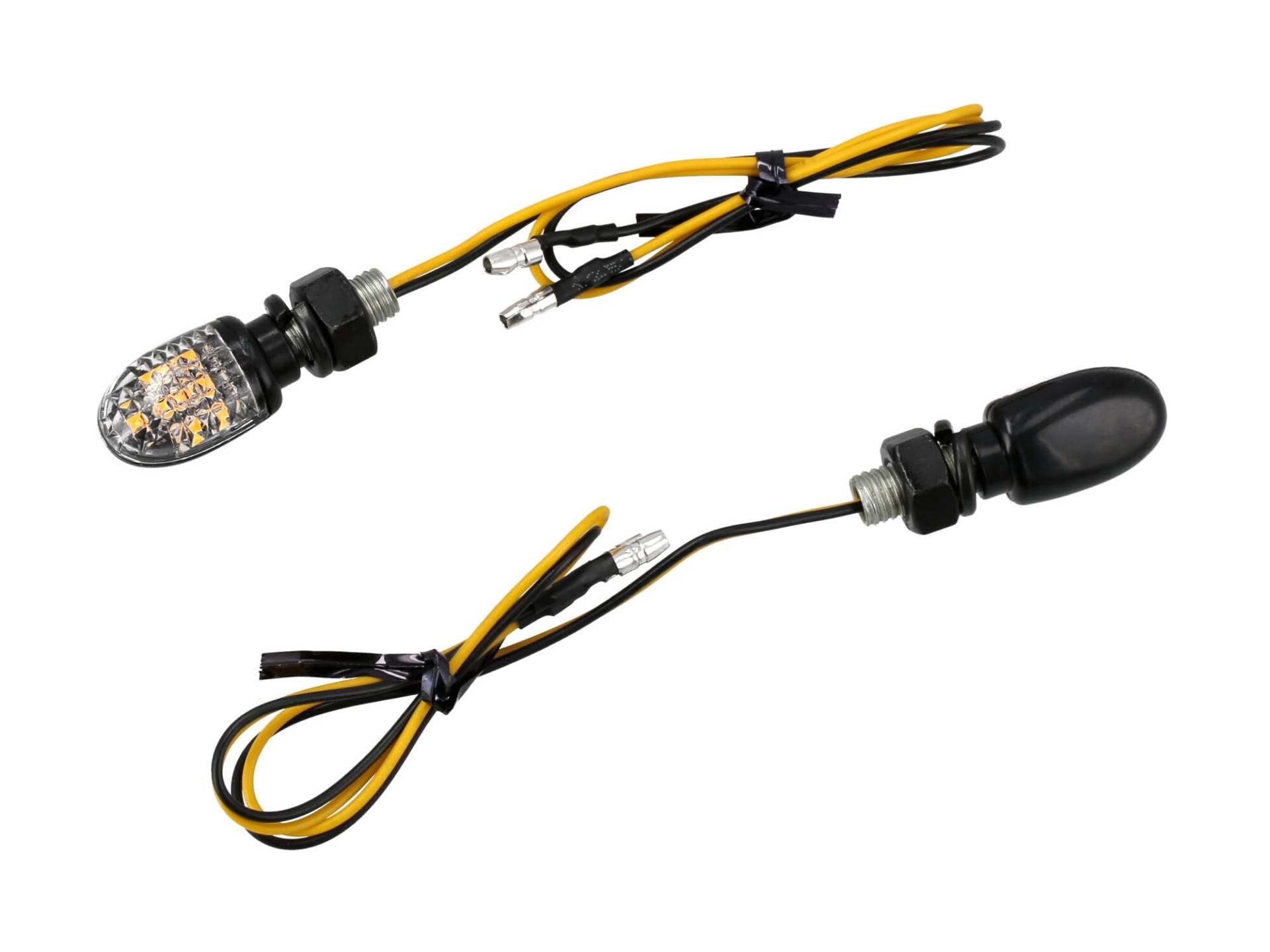 VEBCO Set: 2 Mini-Blinker, rund 12V LED mit Klarglas, E-geprüft - für Moped und Motorrad VEBCO Set: 2 Mini-Blinker, rund 12V LED mit Klarglas, E-geprüft - für Moped und Motorrad von VEBCO