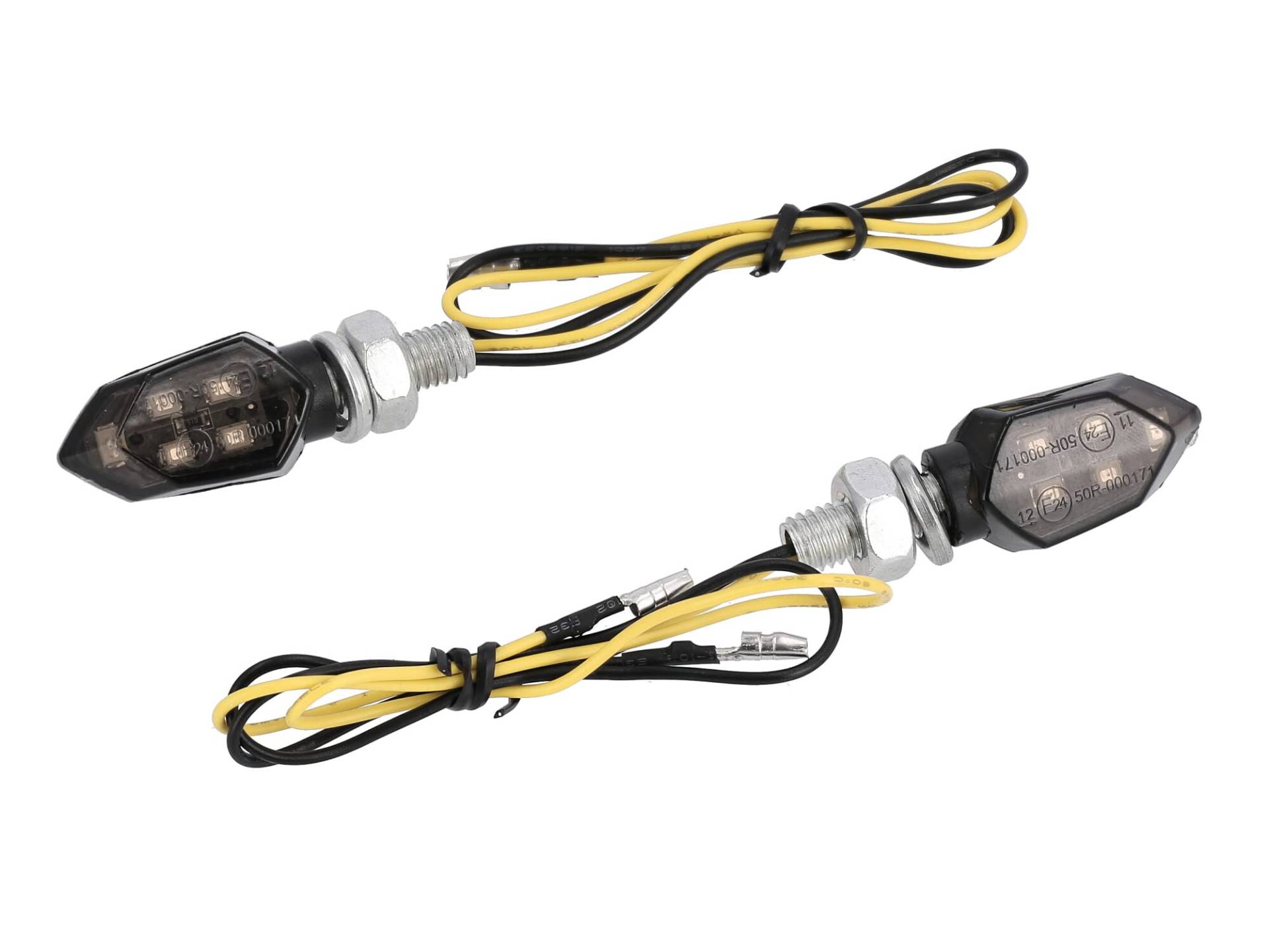 Set: 2x Mini-Blinker 12V LED - für Moped und Motorrad von VEBCO