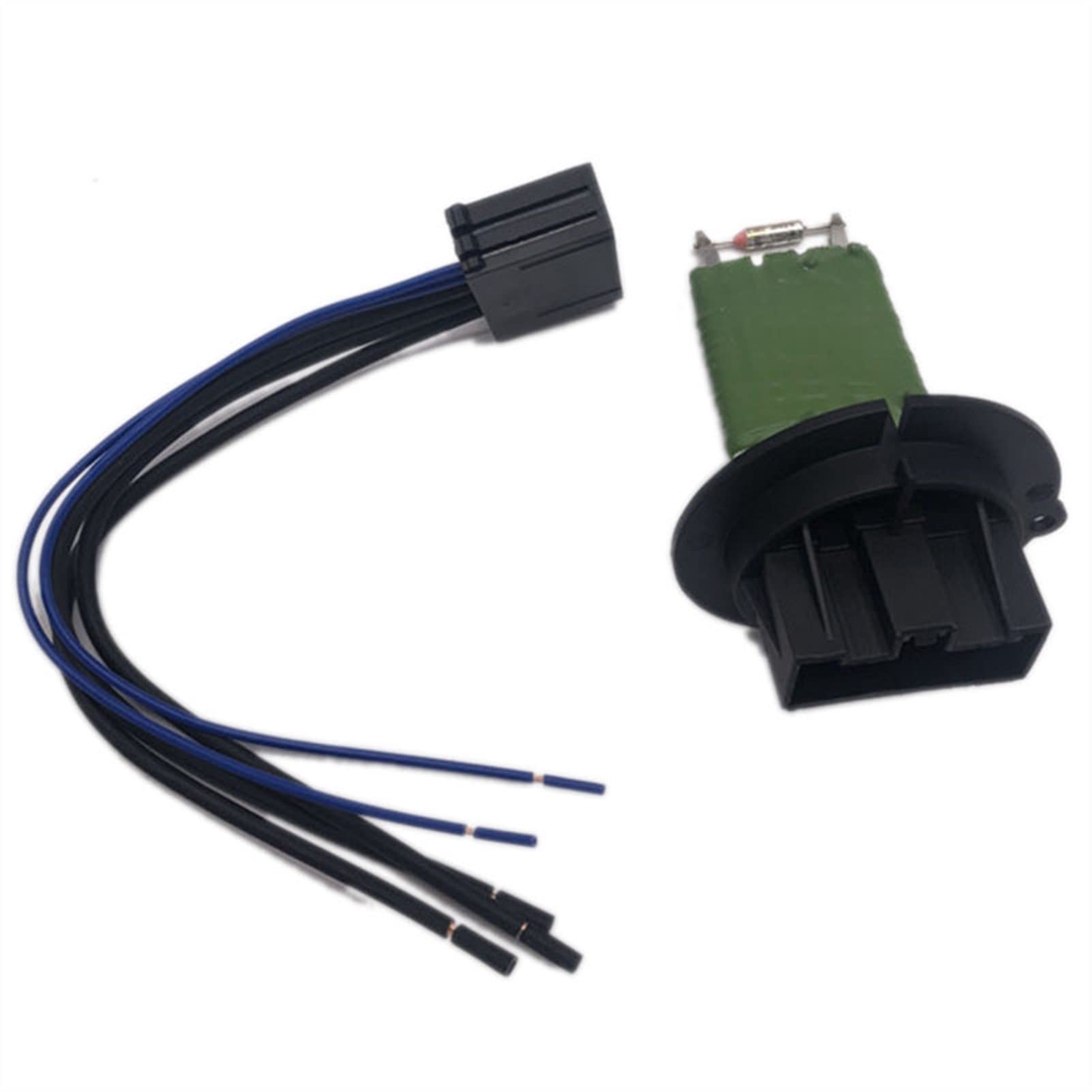 VECES Gebläse Heizung Motorwiderstand Verdrahtungsleitung 645 0JP 6445ZL 6445KL. Fit for Peugeot 206 307 Fit for Citroen C3 Xsara Gebläsemotor-Lüfterwiderstand (Color : Set) von VECES