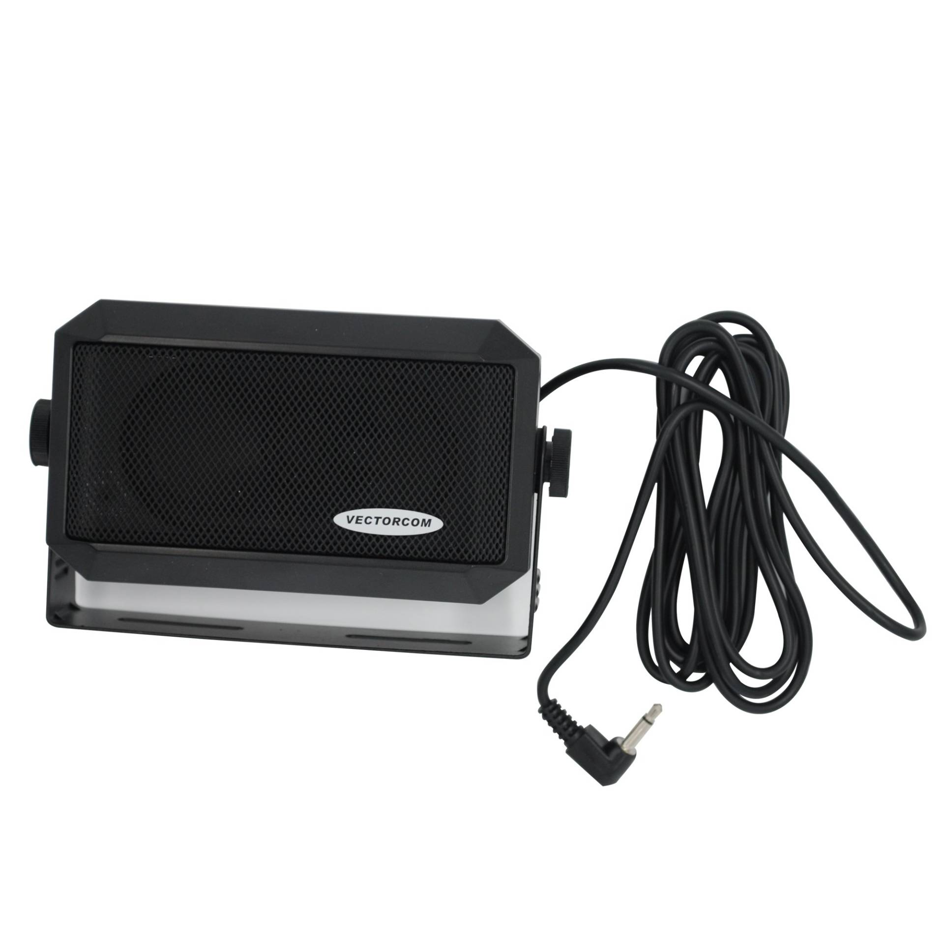 VECTORCOM Externer Lautsprecher/CB-Lautsprecher für Amateurfunk, rechteckig, 3,5-mm-Anschluss, 5 W, CB und Scanner TRD550 von VECTORCOM
