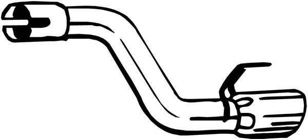 VEGAZ Abgasrohr OPEL,VAUXHALL OR-375 13370144,852636,885465 13329591,062480,062497 von VEGAZ