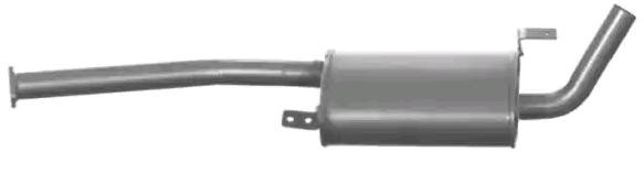 VEGAZ Mittelschalldämpfer NISSAN DS-270ERNS 201002X951 MSD von VEGAZ