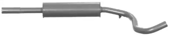 VEGAZ Mittelschalldämpfer VW,SEAT VS-351 6X0253209,6X0253209A,6X0253209D MSD 6X0253209K,JZW253209L von VEGAZ