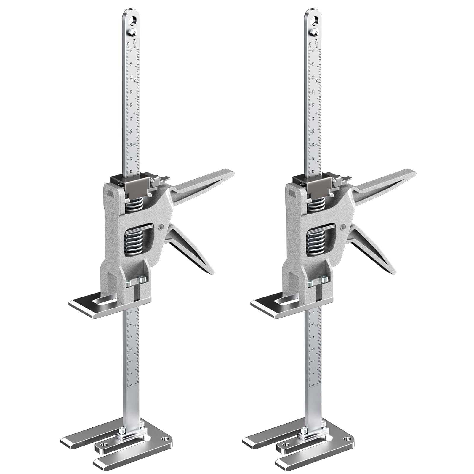 2 Stück 30.4cm Arbeitssparender Heber mit Skala, Arbeitssparende Hebebühnen, Fliesenheber bis zu 200KG, Hubhöhe 14,5cm, Hebevorrichtung für Möbel, Tür, Schrank, Gipskartonplatten, Fliesenheber 2 Stück 30.4cm Arbeitssparender Heber mit Skala, Arbeitssparende Hebebühnen, Fliesenheber bis zu 200KG, Hubhöhe 14,5cm, Hebevorrichtung für Möbel, Tür, Schrank, Gipskartonplatten, Fliesenheber von VELPAX