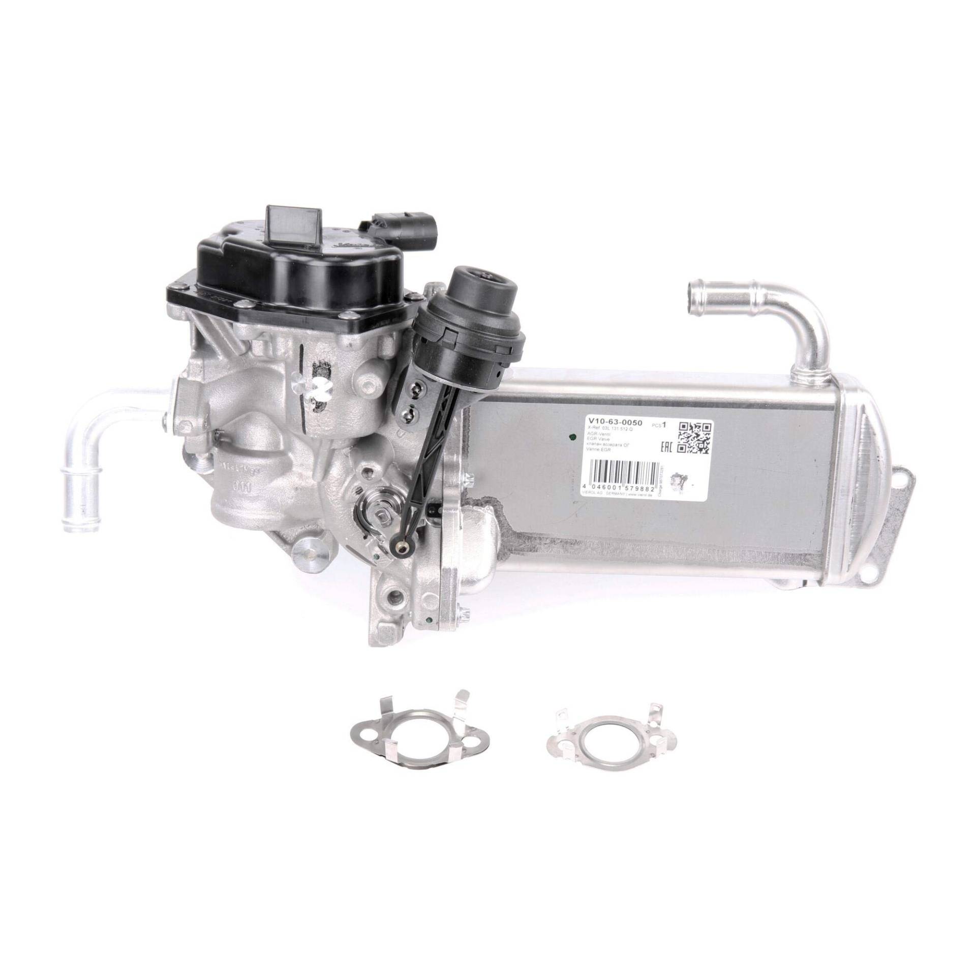 AGR Ventil Abgasrückführung Kühler passend für VW Transporter T5 T6 mit Dichtung 2.0 TDI AGR Ventil Abgasrückführung Kühler passend für VW Transporter T5 T6 mit Dichtung 2.0 TDI von VEMO