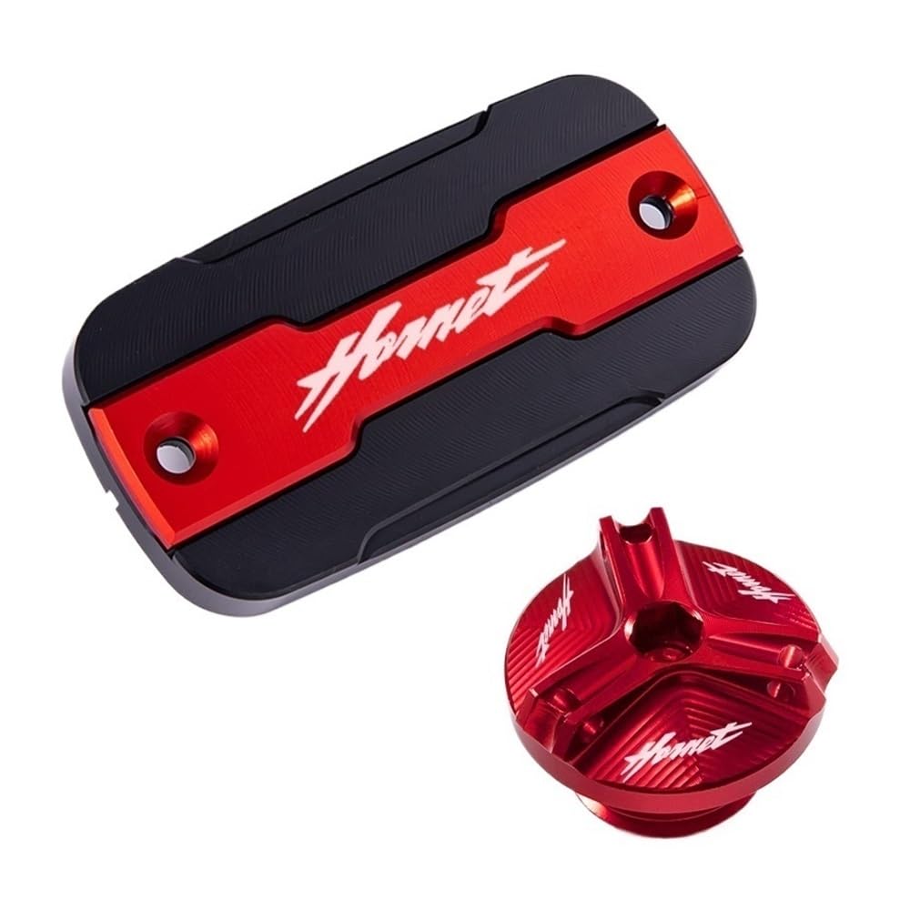 Für Go&ldwing Gl1800 Hornet 600 900 CB600F 2007-2012 Motorradzubehör Vorderradbremsflüssigkeitsbehälterdeckel + Füllanschlussdeckel Für Go&ldwing Gl1800 Hornet 600 900 CB600F 2007-2012 Motorradzubehör Vorderradbremsflüssigkeitsbehälterdeckel + Füllanschlussdeckel von VENHIRL