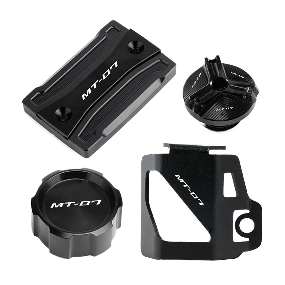 Für MT07 MT-07 2021 2022 MT 07 FZ07 FZ-07 2014-2024 Motorrad Vorne Hinten Brems Flüssigkeit Reservoir Tank Abdeckung Öl Einfülldeckel Für MT07 MT-07 2021 2022 MT 07 FZ07 FZ-07 2014-2024 Motorrad Vorne Hinten Brems Flüssigkeit Reservoir Tank Abdeckung Öl Einfülldeckel von VENHIRL