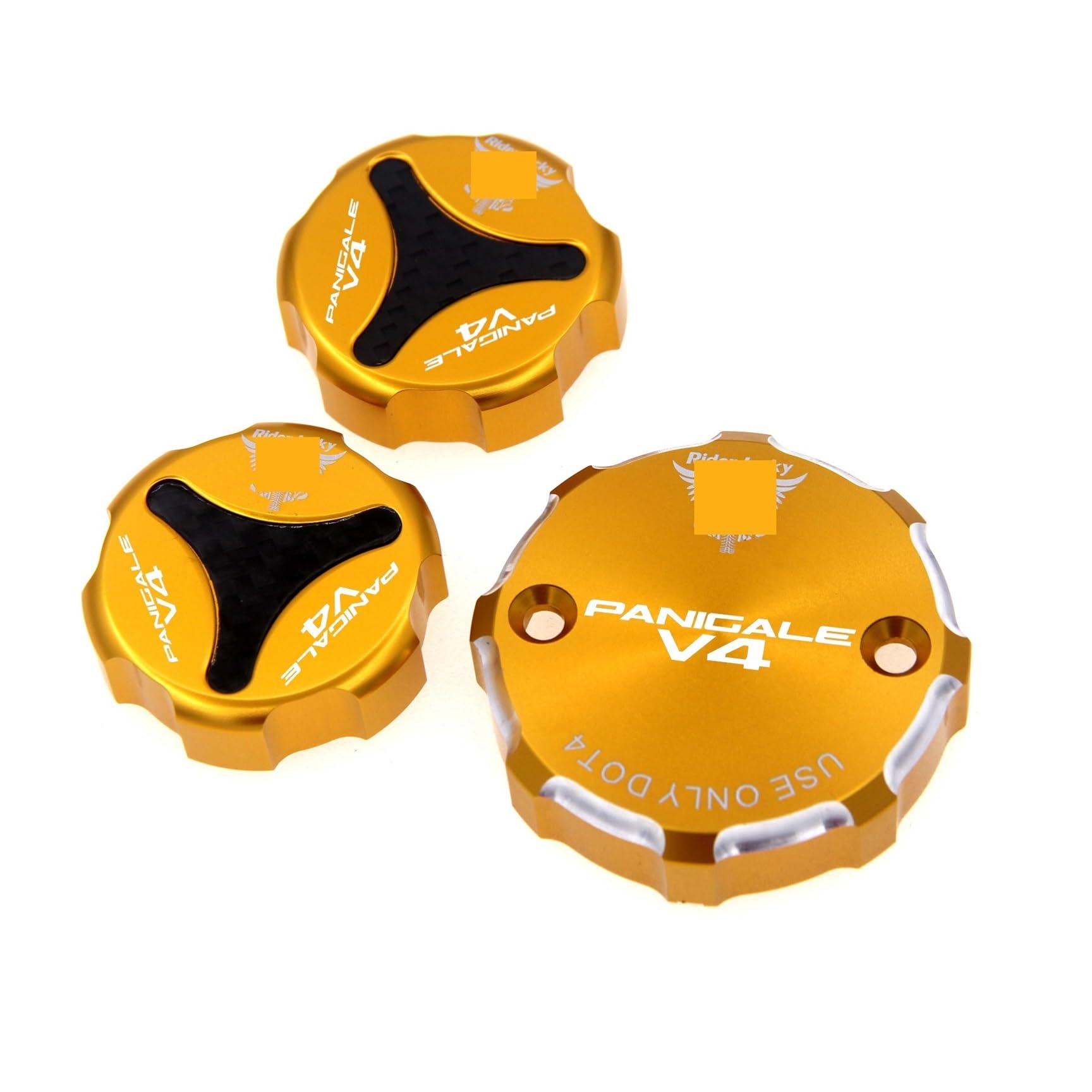 Für Panigale V4/S/R 2018 2019 2020 2021 2022 Motorrad Vorne Bremse Kupplung Hinten Brems Flüssigkeit Reservoir Abdeckung Kappe Für Panigale V4/S/R 2018 2019 2020 2021 2022 Motorrad Vorne Bremse Kupplung Hinten Brems Flüssigkeit Reservoir Abdeckung Kappe von VENHIRL