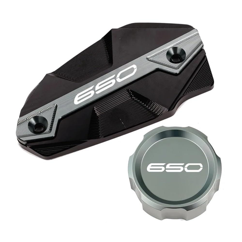 Für Z650 Z650RS NI&nja650 Ve&rsys650 2017-2024 Motorrad Vorne Hinten Brems Flüssigkeit Reservoir Abdeckung Motor Öl Einfülldeckel Für Z650 Z650RS NI&nja650 Ve&rsys650 2017-2024 Motorrad Vorne Hinten Brems Flüssigkeit Reservoir Abdeckung Motor Öl Einfülldeckel von VENHIRL