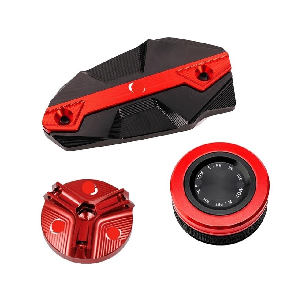 Für Z900 Z650 Z650RS NI&nja650 Ve&rsys650 2017-2024 Motorrad Hinten Vorne Bremsflüssigkeitsbehälterdeckel Öleinfülldeckel Für Z900 Z650 Z650RS NI&nja650 Ve&rsys650 2017-2024 Motorrad Hinten Vorne Bremsflüssigkeitsbehälterdeckel Öleinfülldeckel von VENHIRL
