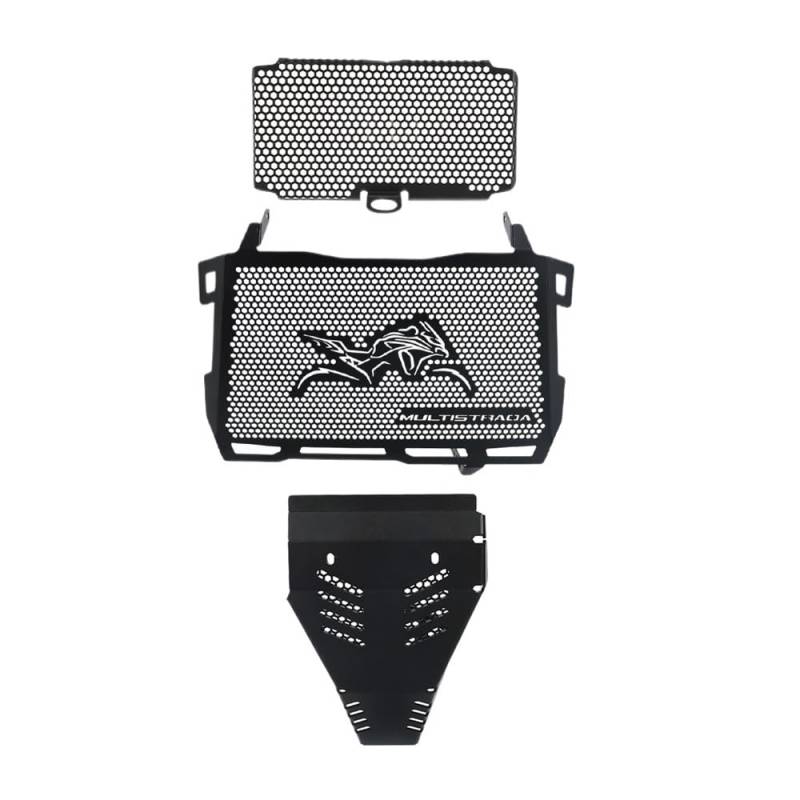 Kühlergrillschutzabdeckung Für MultiStrada V2 S V2 950 S 2022-2023-2024 Kühlergrill Schutz Motoröl Kühler Schutz Motorrad Zubehör von VENHIRL