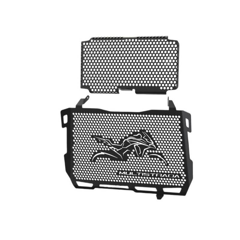 Kühlergrillschutzabdeckung Für MultiStrada V2 S V2 950 S 2022-2023-2024 Kühlergrill Schutz Motoröl Kühler Schutz Motorrad Zubehör von VENHIRL