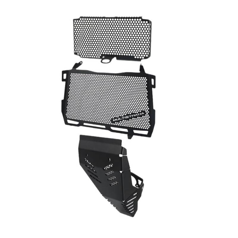 Kühlergrillschutzabdeckung Für MultiStrada V2 S V2 950 S 2022-2023-2024 Kühlergrill Schutz Motoröl Kühler Schutz Motorrad Zubehör von VENHIRL