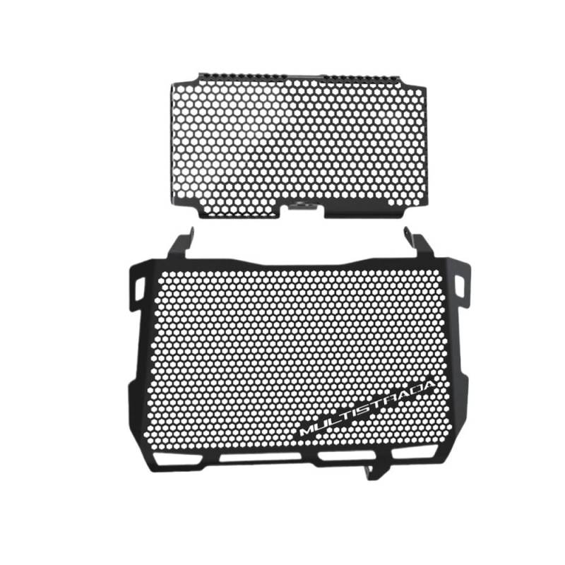 Kühlergrillschutzabdeckung Für MultiStrada V2 S V2 950 S 2022-2023-2024 Kühlergrill Schutz Motoröl Kühler Schutz Motorrad Zubehör von VENHIRL