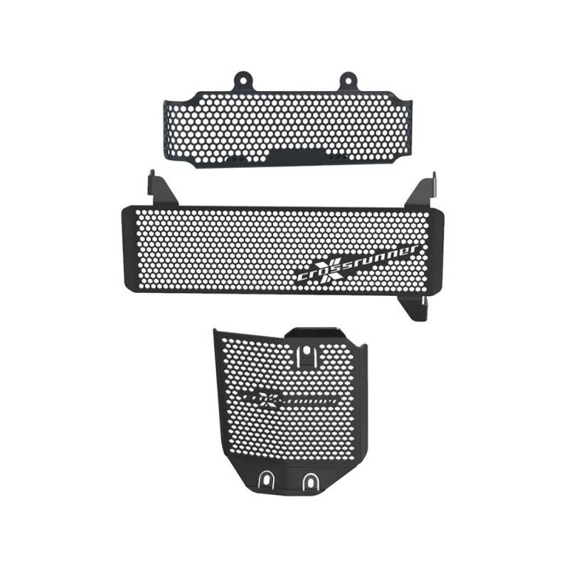 Kühlergrillschutzabdeckung Motorrad Ölkühler Schutz Oberen Unteren Kühlergrill Schutz Abdeckung Set Für VFR800X VFR 800 X Crossrunner 2015-2024 von VENHIRL