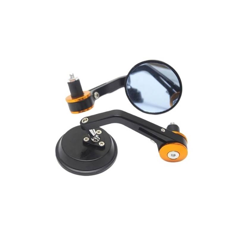 Rückspiegel 22mm Lenkerendenspiegel Motorrad Aluminium Rückspiegel Für Shadow 750 1100 Rebel 500 NC750X CB125R von VENHIRL