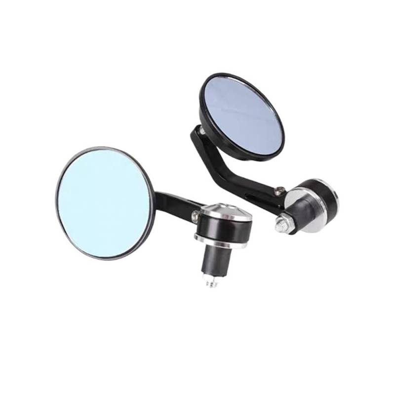 Rückspiegel 22mm Lenkerendenspiegel Motorrad Aluminium Rückspiegel Für Shadow 750 1100 Rebel 500 NC750X CB125R von VENHIRL